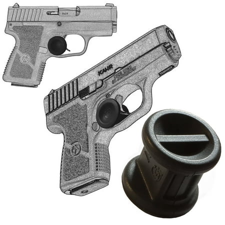 Garrison Grip Micro Trigger Stop Holster For Kahr CW9 9mm & All Kahr Models s18 (Black, 4 Pack (4) Trigger Stops
