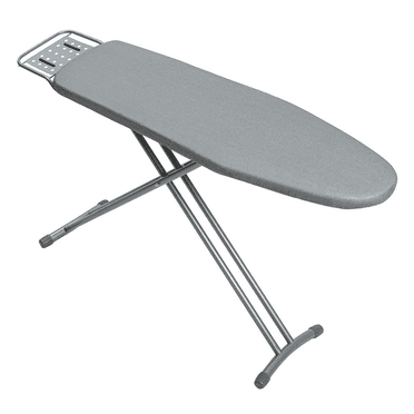 Ironing Board Full Size, RAINHOL 43"x13" Heavy Duty Compact Iron Board with Iron Rest, Height Adjustable Sturdy Iron Stand, Grey Cover with Extra Thick Padding