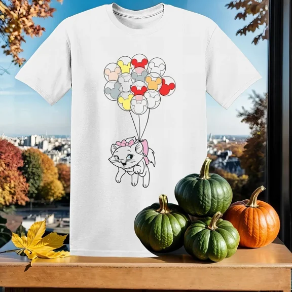 vintage The Aristocats Marie White Unisex T-shirt