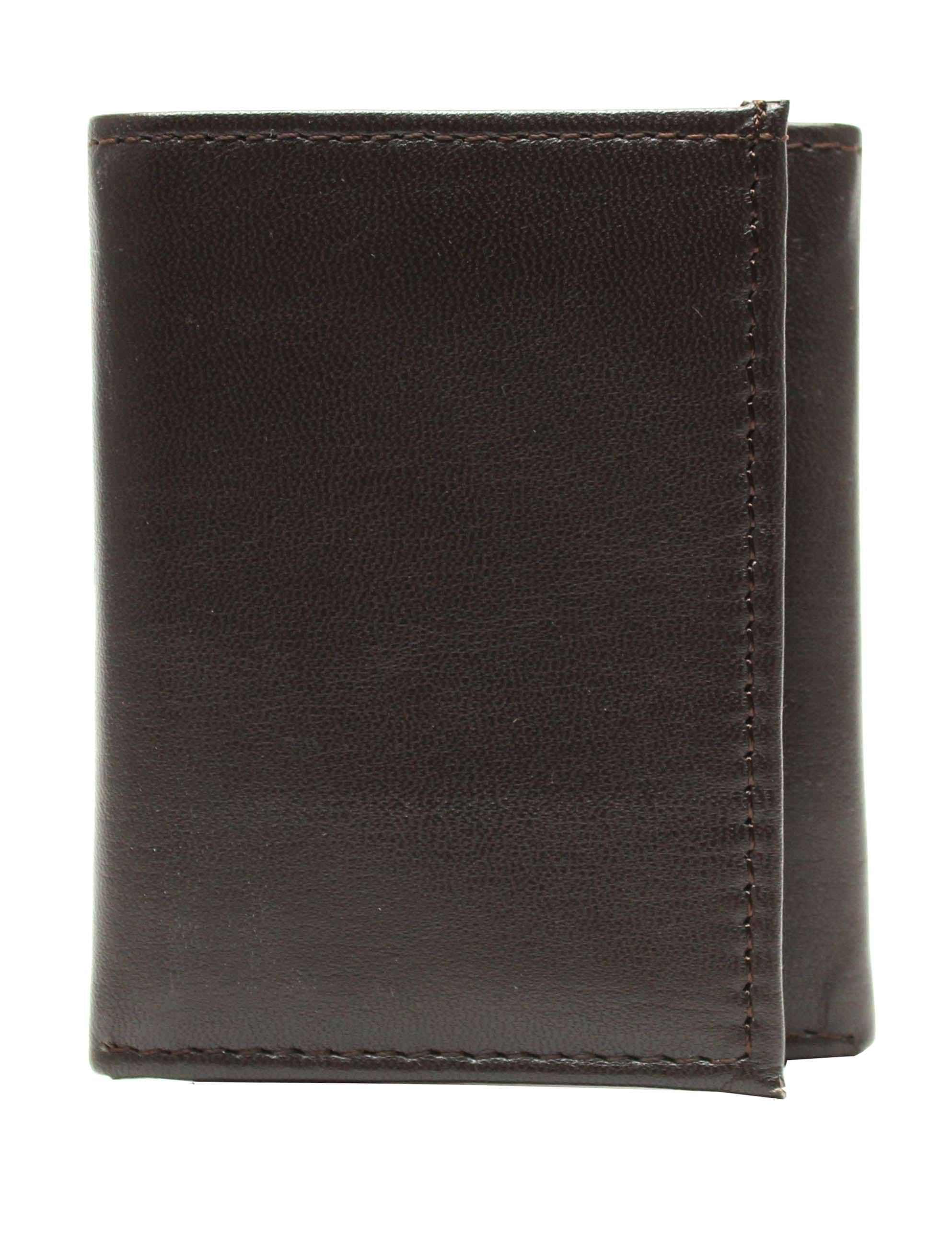 Men's George Brown Trifold Wallet