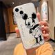 thumbnail image 3 of Cute Disney Mickey Minnie Phone Case For Apple iPhone 15 14 13 12 11 Pro Max mini XS XR X 8 7 6S 6 5S Plus Transparent Cover, 3 of 5