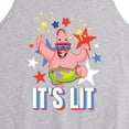 thumbnail image 2 of SpongeBob SquarePants - Lit Fireworks Patrick - Men's Jersey Tank Top, 2 of 5