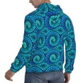 thumbnail image 6 of Fotbe Men's Hoodie with Snake Pattern - Kangaroo Pocket Pullover Hooded Sweatshirt, Perfect for Daily Wear, Travel, and Home-Medium, 6 of 7