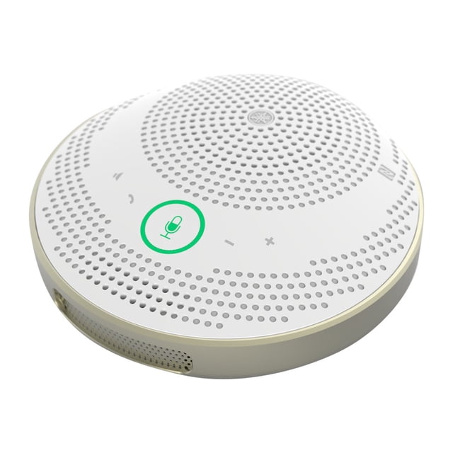 Yamaha YVC-200 Personal Speakerphone - Haut-Parleur Mains Libres - Bluetooth - Sans Fil - NFC - USB - Blanc