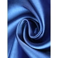 thumbnail image 5 of DARING DIVA Women's Plus Size Satin Lace Ruffle Trim Nightgown 1X Royal Blue, 5 of 6