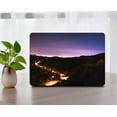 thumbnail image 4 of Hard Case Compatible with New MacBook Air 13" with Retina Display Touch ID USB Type-C Cable Tie Model: A2337 m1/A2179/A1932 (Purple series 0303), 4 of 5