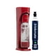 thumbnail image 2 of Drinkmate OmniFizz - Máquina para hacer agua con gas y refrescos, carbonata cualquier bebida, con cilindro de CO2 de 60 litros (rojo real), 2 of 5
