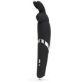 thumbnail image 1 of Vibrador con forma de varita Happy Rabbit recargable, impermeable, negro, 1 of 3