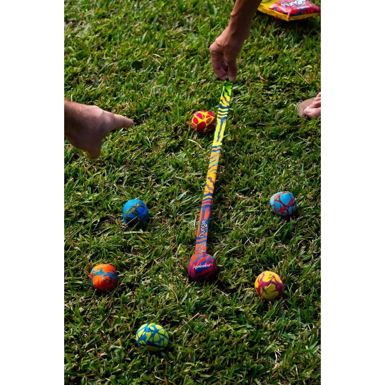 Waboba FLUNGLE Ball Toss Game Bocce with a Tail - 2-6 Player Game - Fun