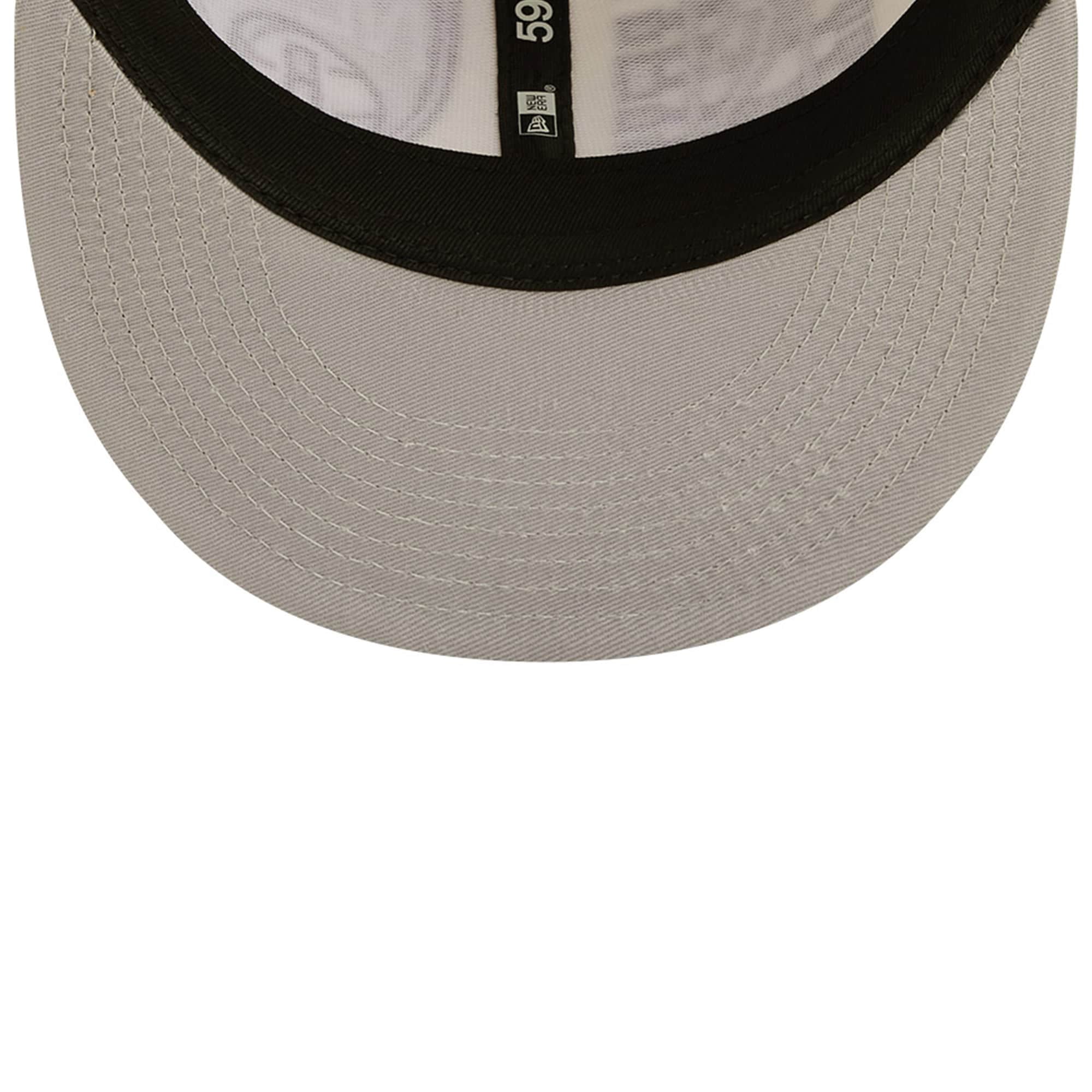 Buy Men's New Era Cream/Black Brooklyn Nets 2022 NBA Draft 59FIFTY