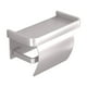 thumbnail image 2 of Portarrollos de Papel Higiénico Montados en la Pared de Acero Inoxidable | Estante de almacenamiento de baño no perforado con estante para teléfono móvil | Diseño resistente al agua, a prueba de, 2 of 6