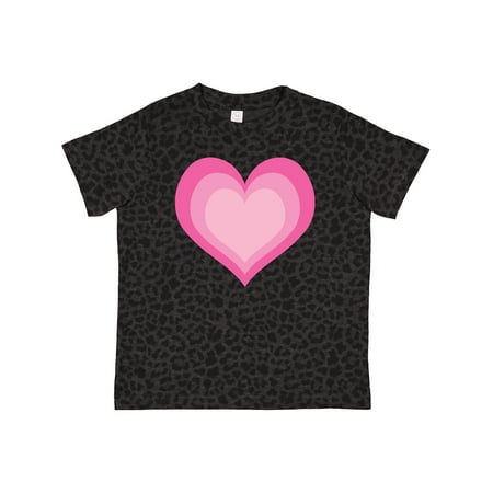 

Inktastic Pink Valentine Heart Gift Toddler Toddler Girl T-Shirt