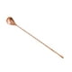 thumbnail image 5 of Cuchara de café de mango largo Vajilla Acero inoxidable Oro rosa, 5 of 7