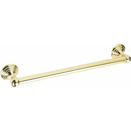 Alno A9023-24-PB Embassy 24" Grab Bar Polished Brass