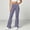 Purple, variant on Women's Soft Comfortable Cargo Pants Elastic Waist Multi Pockets Athletic Activewear Hiking Utility Outdoor Fitness Black XL(XL)