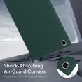 thumbnail image 3 of ELEHOLD Silicone Case For Samsung Galaxy Tab A8 10.5 (2022) Heavy Duty Shockproof Cover, Slim&Lightweight, Soft Skin-Friendly, Anti-Scratch Protective Tablet Cover, Darkgreen, 3 of 8