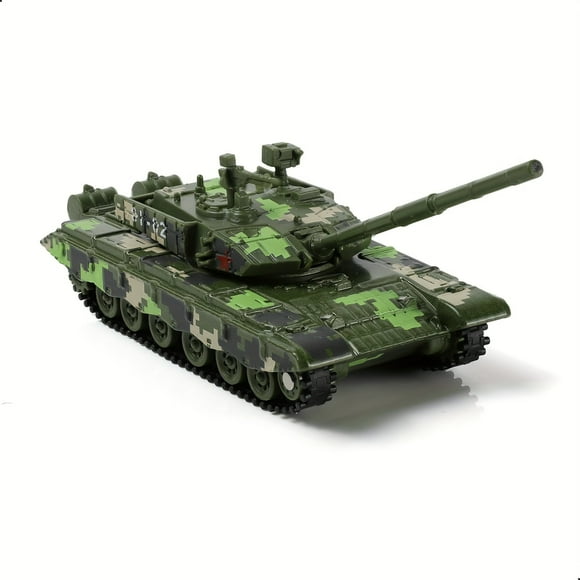 YOPTOP 1/100 Scale Alloy Tank Model Adult Collection Or Gift - Suitable for Ages 8 - Metal Construction,Camouflage Green,none