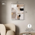 thumbnail image 4 of Ashen Gold Acrylic Print Neutral Abstract Art by Art Remedy, Ready to Hang, 24 x 30, 4 of 6
