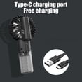 thumbnail image 6 of Portable Mist Fan USB Rechargeable Personal Misting Fan Water Tank 3 Speed Handheld Spray Fan Desktop Travel Home Office Bedroom Outdoor, 6 of 6