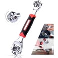 thumbnail image 1 of Llave de tubo multifuncional, 48 en 1, giratoria, 26 cm, acero, 1 of 5