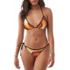 thumbnail image 1 of Balery Orange Rotating Pijama Estampado Bikini de Dos Piezas para Mujer - Conjunto de Bikini Ajustable Sexy y Cómodo para Playa, 1 of 6