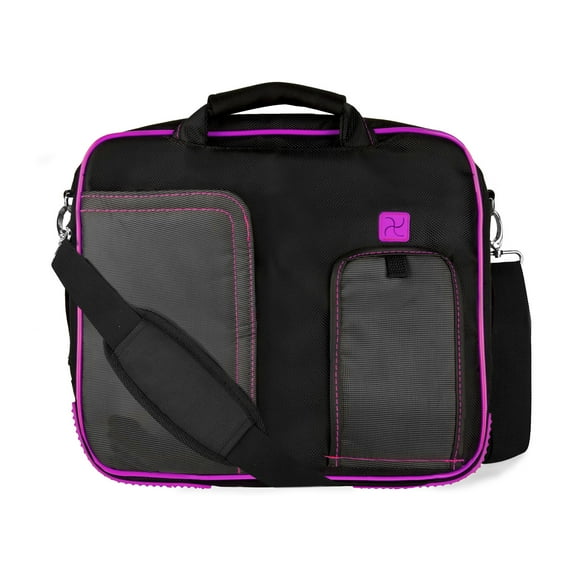 Water Resistant 15 inch Laptop Briefcase Shoulder Bag for Microsoft Surface Book 3, Dell Inspiron, MacBook Pro 16, HP 15.6