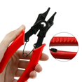 thumbnail image 6 of 4-in-1 Multifunctional Snap-Ring Pliers Multi Crimp Tool Ring Remover Retaining Circlip Pliers, 6 of 8