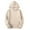 Khaki, variant on Busydd Hoodies for Men Casual Solid Color Hooded Mens Long Sleeve Shirt Comfy Fleece Men Hoodies Loose Plain Hooded Sweatshirt with Pocket M