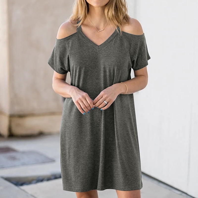 loose halter dress