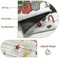 thumbnail image 6 of Kitchen Mats for Floor 3x5 Ft, Christmas Non Slip Area Rugs for Kitchen Bedroom Entryway, Gnomes Xmas Tree Snowflake Winter Gifts Wooden Washable Carpet Runner Rug Floor Mats for Bedroom Home Decor, 6 of 9