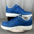 thumbnail image 2 of Ni&ke Mens Air Force 1 Low Star Blue Croc Fish Scales Sz 8 Sneakers Classic Koi, 2 of 6