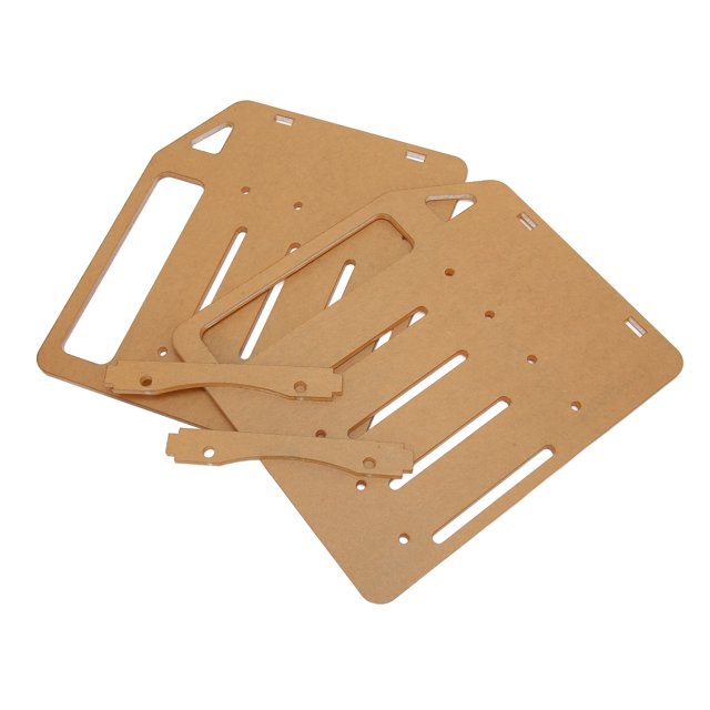 Support de Disque Dur DIY, Rack de Disque Dur en Acrylique à Plusieurs Couches avec Trousse de Vis de Montage et Trous de Montage Précis, pour Disque Dur de 3,5 Pouces et Ventilateurs de 8 cm