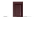 thumbnail image 1 of Premier Raised Panel Exterior Decorative Shutters, Burgundy - 15 x 59 in., 1 of 1