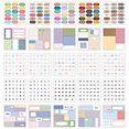 thumbnail image 4 of Homerr Autocollant Scrapbooking Journal Autocollant Ensemble 50 Feuilles Autocollantes Styles Divers Motifs Riches DIY Fragmenté le Planificateur de Journal, 4 of 7