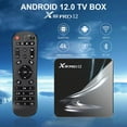 thumbnail image 5 of X88 Pro 12 Décodeur Rk3318 Android 12.0 HD Double Bande Wifi6 Compatible Bluetooth Tv Box Prise US 2+16 Go, 5 of 5