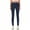 Blue, variant on Qiopertar Stretchy Jeans for Women High Waisted Skinny Denim Pants Elastic Waistband Casual Comfy Leggings with Pockets Control Fit Dark Wash, Black L