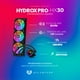 thumbnail image 3 of Enfriamiento Liquido Balam Rush HYDROX PRO HX30 360mm ARGB 4 pines LGA 1700 AM5 Negro BR-937344, 3 of 7
