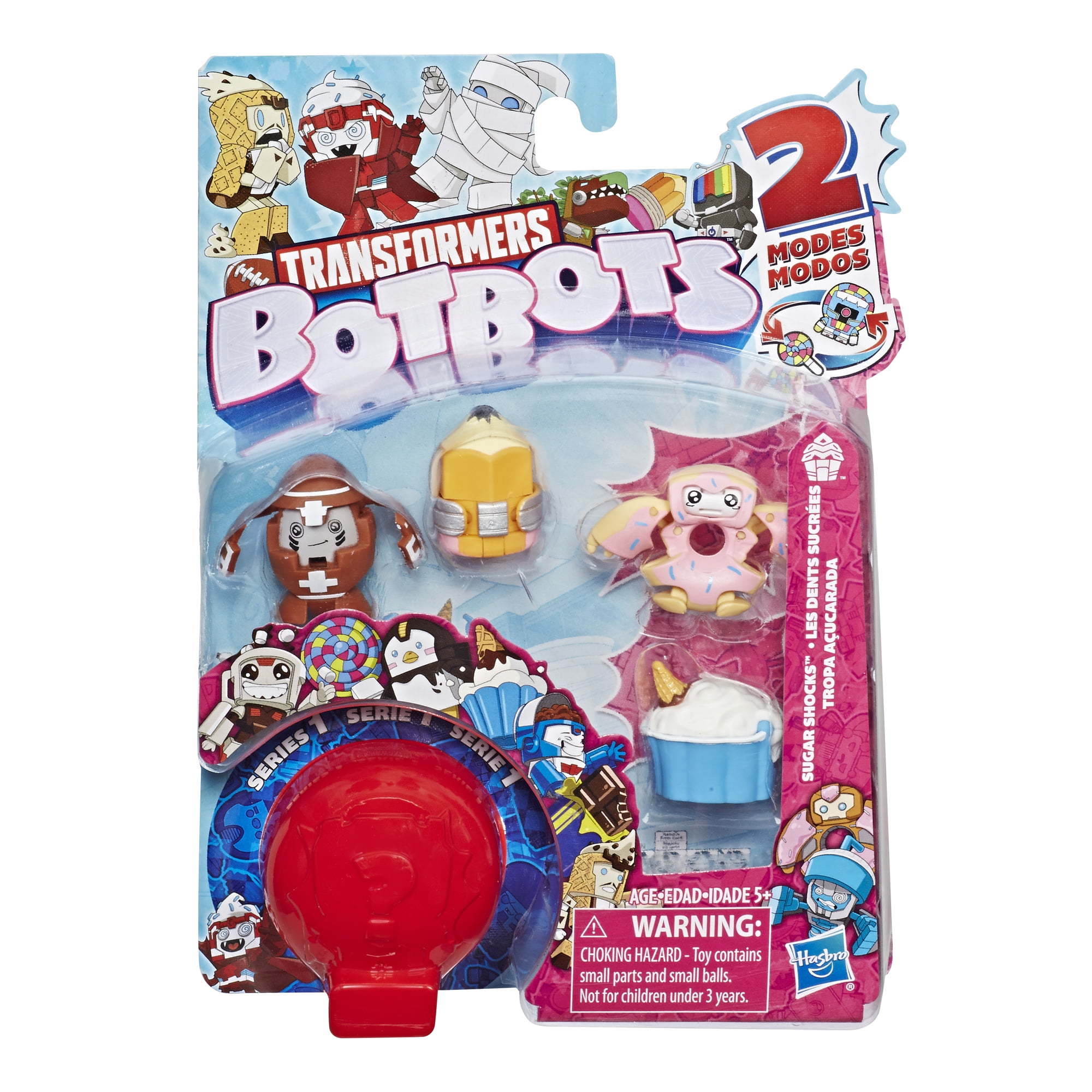 - New SUGAR SHOCKS Transformers Botbots 5 Pack Styles will Vary 