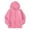 B-Pink89, variant on Girls Zip Up Hoodie Sweatshirt Heart Graphic Long Sleeve Fall Jacket For Kids 5-14Y