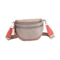 thumbnail image 3 of Bolsa de hombro para mujeres, bolso de embrague de moda, bolso de albóndigas, bolso de bolso de bolso portátil de dama para fiestas de compras de Caqui, 3 of 9