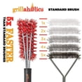 thumbnail image 6 of Grillaholics Essentials Nylon Grill Brush for Porcelain & Ceramic Grates, 6 of 9