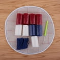 thumbnail image 4 of AMLESO Tapis à Crochet 10.63 Pouces Ensemble de Couture DIY Fil de Crochet Non Fini Tapis le Union Jack, 4 of 8