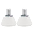 thumbnail image 2 of 2 unids / set PU patines Top Stopper Skate Freno Bloqueo de pastillas de blanco Sunnimix Topes de los pies de los patines, 2 of 8