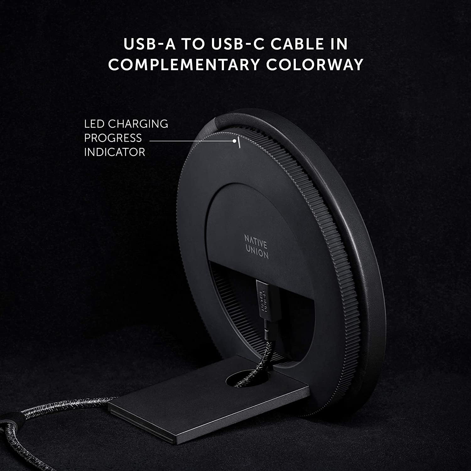 Native Union Dock Marquetry Wireless Charger
