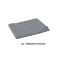 thumbnail image 3 of Solid Color Plain Bed Sheet, Soft Bedding for Dormitory and Household Mattress Protection, 3 of 6
