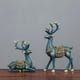 thumbnail image 3 of 4 Piezas De Estilo Nórdico Zulema Figuras De Ciervos Escultura de ciervo, 3 of 8