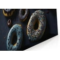 thumbnail image 2 of Glazed Donuts and Sprinkles, Food Detail Photography Canvas Wall Art Décor, 16x16 Inch, 2 of 5