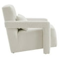thumbnail image 3 of Modway Mirage Boucle Upholstered Armchair in Ivory, 3 of 9