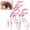 Pink-2pcs, variant on Eyelash Curler Lash,2026 New Eyelash Curlers,lash curler with comb, Frameless Eyelash Curler with Toothed Comb