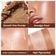 thumbnail image 5 of Iluminador brillante de 5 colores, polvo iluminador brillante para contorno facial, iluminador moldeador, iluminador natural de alto brillo., 5 of 9